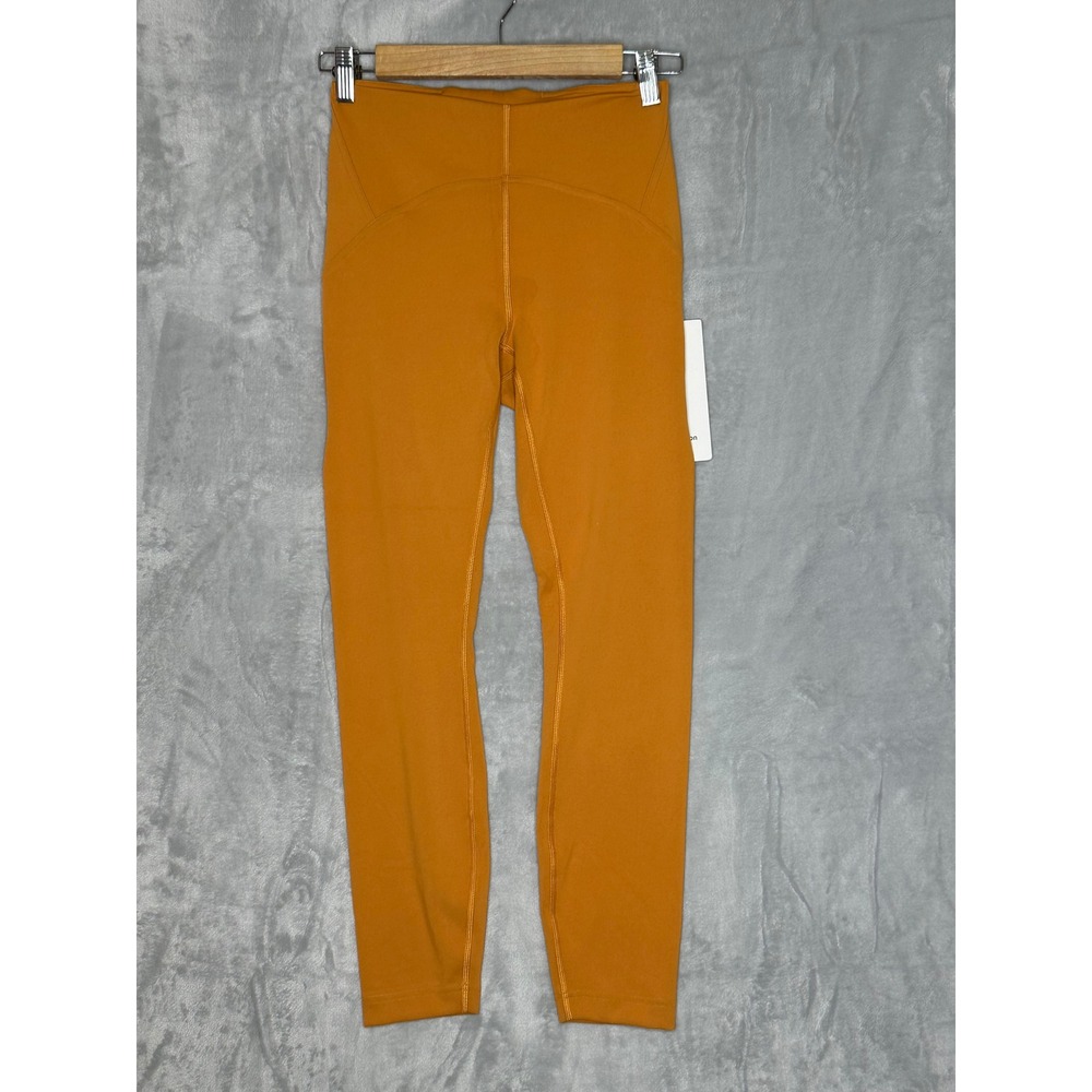 NWT Lululemon Womens InStill High-Rise Tight 25 Yoga Leggings  Autumn Orange   6